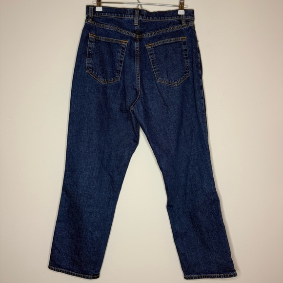 A+F Curve Love Ankle Straight Ultra High Rise Medium Wash Jeans - Picture 6 of 8